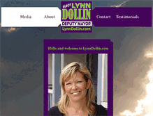 Tablet Screenshot of lynndollin.com